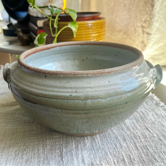 Hand Crafted Other - Handmade Studio Art, Tureen Style in Green, Signed, under 5” Tall